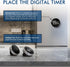 Digital Kitchen Timer, 3.8'' Large LED Display, Adjustable Volume, Easy for Cooking/Study/Exercise