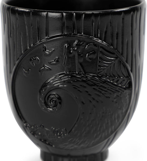 Jay Franco Disney Nightmare Before Christmas Tumbler - Black Resin Toothbrush/Pen Holder Features Jack & Sally