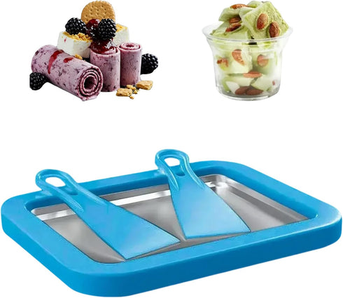 Ice Cream Roll Maker Rolled Ice Cream Machine, Sweet Spot Pan, Instant