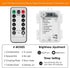 Lights-40Ft 120 8 Dimmable/Timer LED Rope Lights Battery Operated String LEDs Modes Outdoor Waterproof Fairy Lights