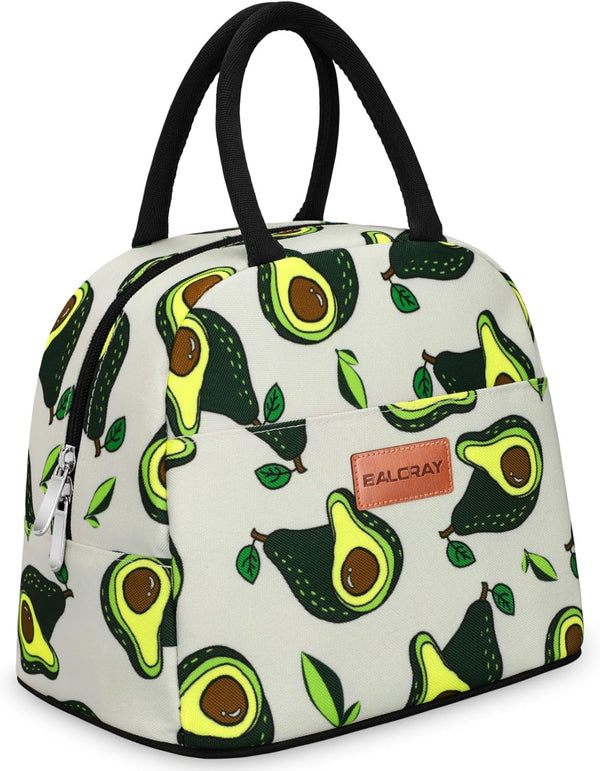 BALORAY Insulated Lunch Bag for Women Men, Reusable Lunch Tote for Work, Picnic or Travel