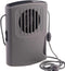 O2COOL Deluxe Personal Travel Misting Neck Fan, Battery Powered, Single Pack (Gray)