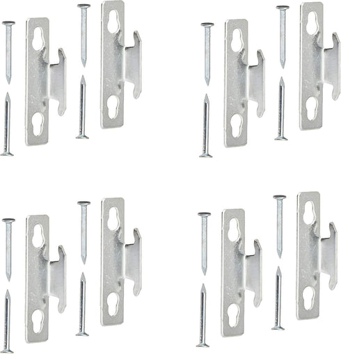 Kenney Mfg KN851 Single Curtain Rod Bracket, 4 Pack