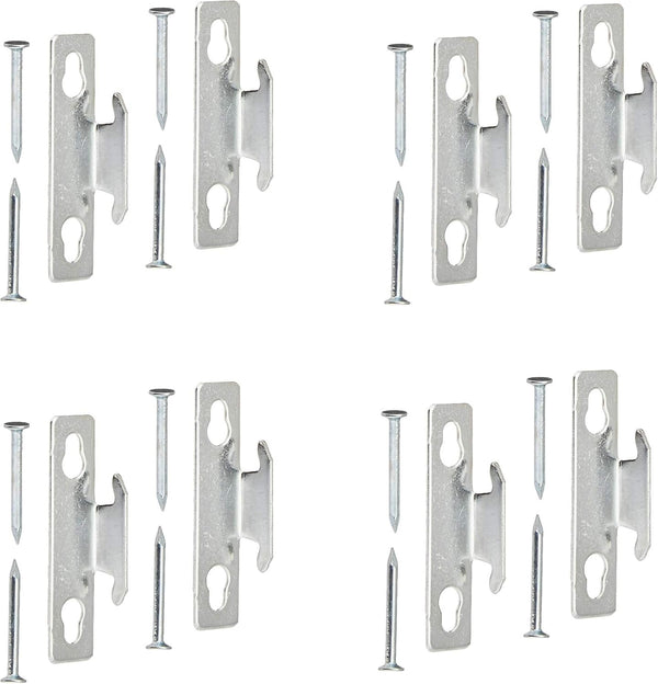 Kenney Mfg KN851 Single Curtain Rod Bracket, 4 Pack