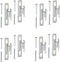 Kenney Mfg KN851 Single Curtain Rod Bracket, 4 Pack