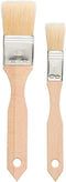 REDECKER Pastry Brushes Set, 2 Different Sizes, Untreated Beechwood Handles, Natural Bristle Basting Brush