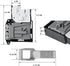 2024 New EBF61315802 Washer Door Lock Switch & MFG63099101 Washer Door Lock Strike Assembly Compatible with LG Kenmore