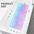 Culudea 40X16 Inch Pink Blue Mermaid Bathtub Shower Mat Fish Underwater Sea Non-Slip Tub Extra Long Bath Floor Machine