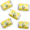 Big Dot of Happiness Honey Bee Mini Candy Bar Wrapper Stickers, 40 Count for Baby Shower or Birthday Party
