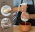 Set 4-12X14 Inch PurpleEssences Ultra-Dense Unbleached Cotton Nut Milk & Filter Bags Reusable Cheesecloth Drawstring