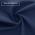 Nestl Soft Pillow Shams Set of 2, Double Brushed Microfiber Pillow Covers, Navy, Standard 20"x26"