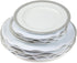 Felt Plate China Storage Dividers Dish Protectors (WHITE, 48 LARGE)