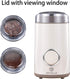 DR MILLS DM-7441 Electric Coffee Grinder, One Touch Operation, Stainless Steel Blade & Cup (White)
