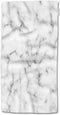 HGOD DESIGNS Elegant White Marble Hand Towels - 100% Cotton Soft Bath Towels with Black Textured Pattern, 15"X30"