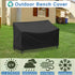 2-Seater Cover,52"L 26"W 35"H Patio Bench Cover,Outdoor Waterproof Outdoor Loveseat/Glider/Sofa/Furniture x x