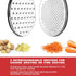Cheese Grater Citrus Lemon Zester with Food Storage Container & Lid - Perfect for Hard Parmesan, Soft Cheddar, Ginger,