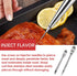 KAYCROWN Stainless Steel Turkey Baster - Commercial Grade with Silicone Bulb, Marinade Injector Needles, Basting Brush