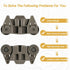 YMDparts 2 Pack Black Dishwasher Lower Rack Wheels for Whirlpool, KitchenAid, Maytag, Kenmore - W10195416, W10195416V