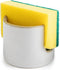 Zoeeker Sponge Holder for Kitchen Sink, Ceramic Dish Sponge Drying Caddy Scrubby