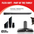 18.1 1 1/4 1 3/8 (32 35 mm), FUR-EEL Vacuum Crevice Tool, Extra Long in Flexible Attachment, Fits Round Hoses