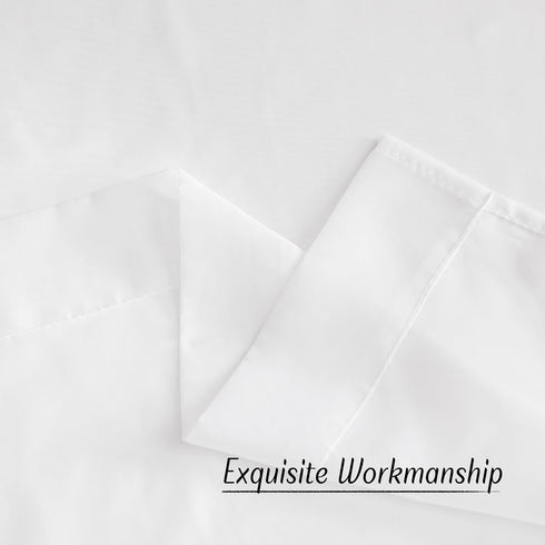 NICETOWN Sheer Curtain Panels Grommet, Ivory Voile for Bedroom/Living Room, 2 Pieces, 54" x 63"