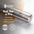 Ultra Cuisine French Rolling Pin for Baking – Tapered Design, Stainless Steel, 15.75-inch Large Roller Pin