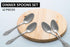 DecorRack 12 Pieces Dinner Spoons, Food Grade Stainless Steel, 7.5 Inches Flatware for Home, Restaurant, Dishwasher Safe