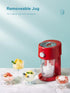 Shaved Ice Machine, Electric Ice Shaver and Snow Cone Machine with Large Capacity Storage, Adjustable Thickness