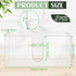 2 Countertop Mumufy Pcs Acrylic Fold Paper Towel Dispenser Napkins Dispenser Napkin Holder Multifold Disposable Acrylic