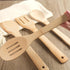 6PCS Bamboo Kitchen Utensils Set | Bamboo Spatula Spoons for Home Kitchen | Housewarming Holiday Gift