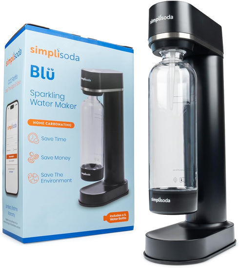 Simpli Soda BL Sparkling Water Maker, Premium Soda Streaming Machine, Carbonated Water