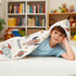 JOPJOLIW 30" 50", Space Adventure Hooded Towel for Kids, Planet Rocket Astronaut Hooded Poncho Blanket for Toddlers x