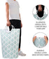 Dalykate Extra Large Laundry Basket - 115L Collapsible Oxford Fabric Hamper, Waterproof Portable Dirty Clothes Bag