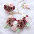 D-Seven Artificial Flowers, 25pcs Gardenia Flowers with Stem for Wedding Decorations