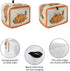 Fall Pumpkin Toaster Cover 2 Slice - Thanksgiving Watercolor Orange Pumpkin Maple Leaf Kitchen Appliance Cover