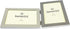 Brushed Aluminium Satin Silver Twin 2 Picture Double Folding Photo Frame Gift - Takes 2 Standard 6 x 4 inch Photographs