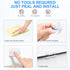 26Pcs Hetyue Hooks for Outdoor String Lights Clips: Heavy Duty Light Hook with Waterproof Adhesive Strips - Outside