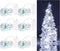 TingMiao Cool White Fairy String Lights Battery Operated LED Starry Lights 7.2ft