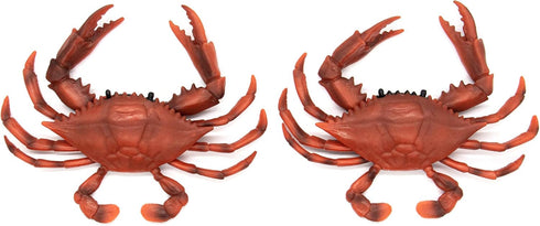 AUEAR, Plastic Crab for Decor Artificial Sea Life Creatures, Simulated Animal Home