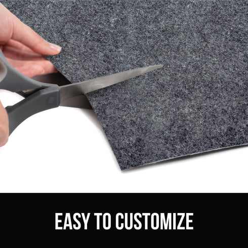 GORILLA GRIP LeakGuard Non-Adhesive Under Sink Mat for Kitchen Cabinet, 24x40, Waterproof Quick Dry Shelf Liner,
