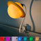 Saturn Clip On Lamp Nightlight for Kids Room - Dimmable Clip On