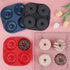 Webake Silicone Air Fryer Donut Pan, 4-Cavity Nonstick Donut Mold, Set of 3