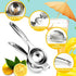 Premium Lemon Squeezer, Large Heavy Duty Handheld Juicer for Lemon, Stainless Steel Manual Citrus Press