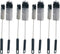 NewFerU Wire Bottle Cleaning Brush Set Small Large Thin Long Handle, Utility
