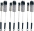 NewFerU Wire Bottle Cleaning Brush Set Small Large Thin Long Handle, Utility
