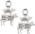 2pcs Meat Temperature Magnet, Waterproof Metal Smoker Temp Magnet Chart for Cooking, BBQ Gift for Men