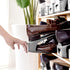 20 Pack, Closet, One-Piece Shoe Slot Organizer Space-Saving Stackers for Entryway & Shoe Rack | No Assembly Needed