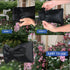 Zoocozy Protection,6.7" 8.3" 4 Pack Black(4) Outdoor Faucet Covers for Winter Freeze W x H Outside Hose Cover