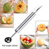 NewlineNY Stainless Steel Kitchen Tools: Fruit Helper, 3 Pcs
