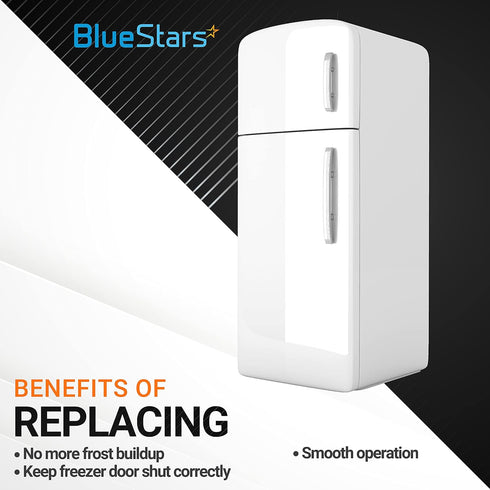 BlueStars 216702900 Metal Freezer Door Key - Compatible with Frigidaire & Kenmore Freezers - 2 Packs